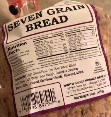 Seven grain bread