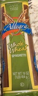 Whole Wheat Spaghetti