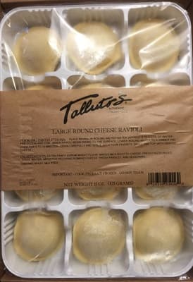 Large Round Cheese Ravioli