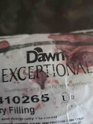 dawn exceptional cherry filling
