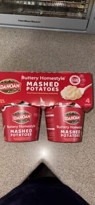 Microwavable Buttery Homestyle Mashed Potatoes