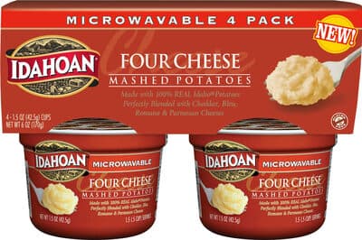 Four cheese mashed potatoes gluten-free