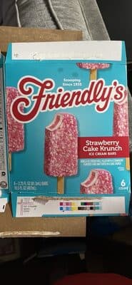 Ice Cream Bars, Strawberry Cake Krunch
