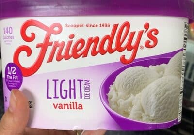 Light Vanilla Ice Cream