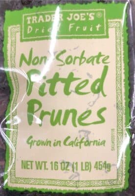Trader Joe's, Dried Fruit, Pitted Prunes