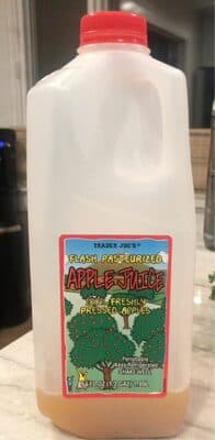 Flash Pasteurized Apple Juice