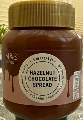 Smooth Hazelnut Chocolate Spread