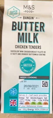 Butter milk chicken tenders