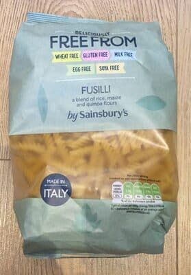 Fusilli free from