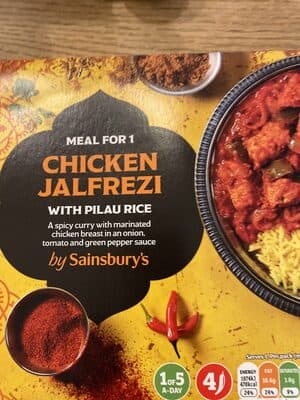 Chicken Jalfrezi