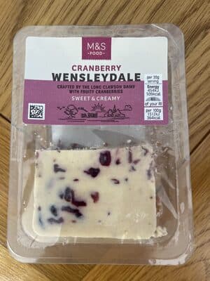cranberry Wensleydale