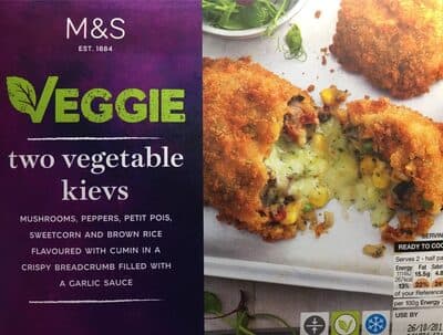Vegetable kievs