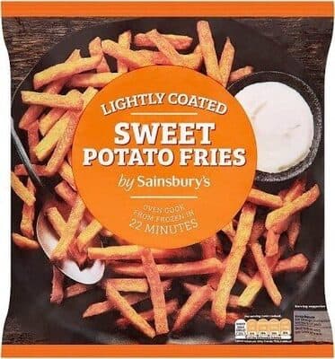 Lightly Coated Sweet Potato Fries