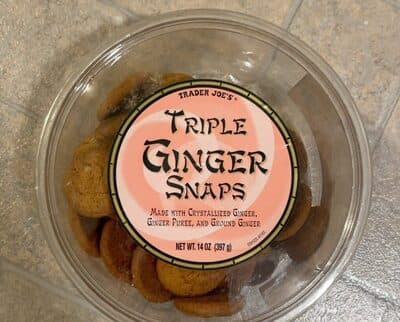 Triple Ginger Snaps