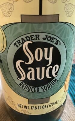 Trader Joe's, Reduced Sodium Soy Sauce