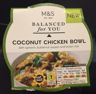 Coconut Chicken Bowl