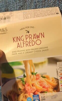 King Prawn Alfredo