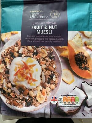 Fruit & nut muesli