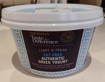 Fat Free Authentic Greek Yogurt