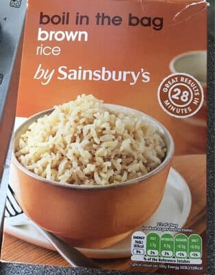 Boil in the Bag Brown Rice