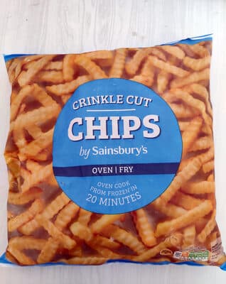 Crinkle cut chips