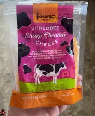 Shredded Sharp Cheddar Cheese