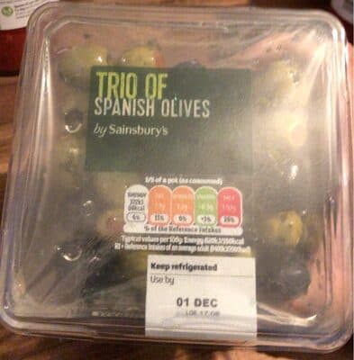 Trio of Spanish Olives