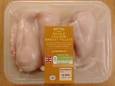 Whole Chicken Breast Fillets