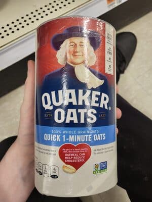 Quick 1-Minute 100% Natural Whole Grain Oats