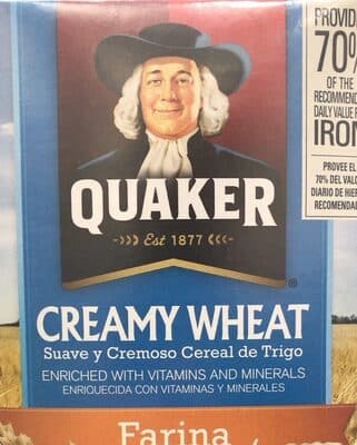 Creamy Wheat Enriched Farina