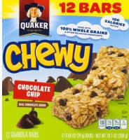 Chocolate Chip Granola Bars