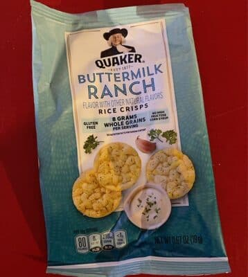 Buttermilk Ranch Flavor Rice Crisps