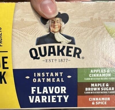 Instant Oatmeal Flavor Variety
