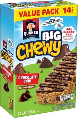 Chocolate Chip Granola Bars