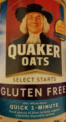 QUICK 1-MINUTE GLUTEN FREE 100% WHOLE GRAIN OATS