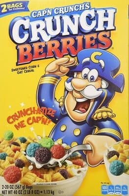Crunch Berries Sweetened Corn & Oat Cereal