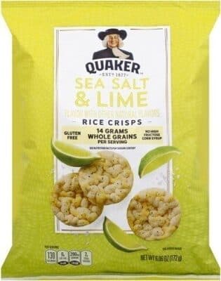 Sea Salt & Lime Flavor Rice Crisps
