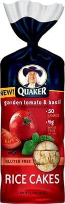 Tomato & Basil Flavor Rice Cakes