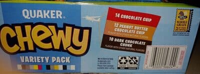 Quaker Chewy Granola Bars Variety