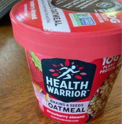 Strawberry Almond Flavor With Sunflower Seeds, Pumpkin Seeds, Flax And Chia Grains & Seeds Oat Meal