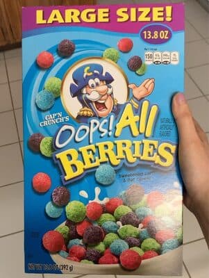 All Berries Flavored Sweetened Corn & Oat Cereal
