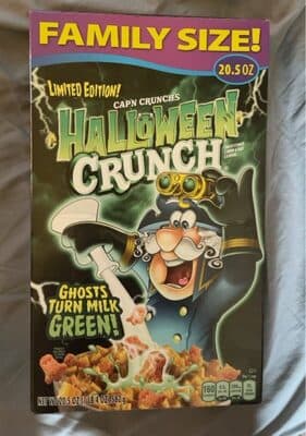 Cap’n crunch’s Halloween Crunch