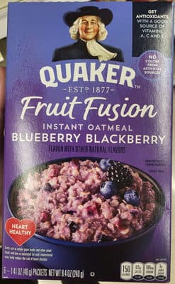 Fruit Fusion Instant Oatmeal