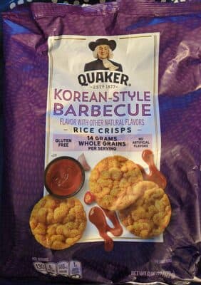 Korean Style Bbq Rice Crisps