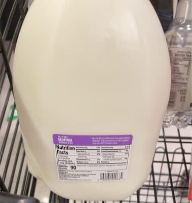 Fat Free Skim Milk