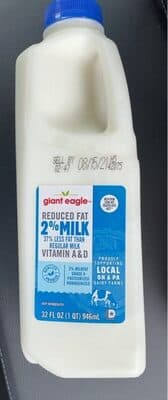 Reduced Fat Milk