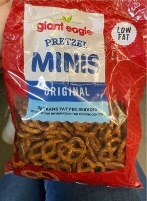 Mini pretzels