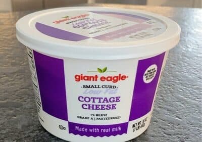 Grade A Pasteurized Cottage Cheese