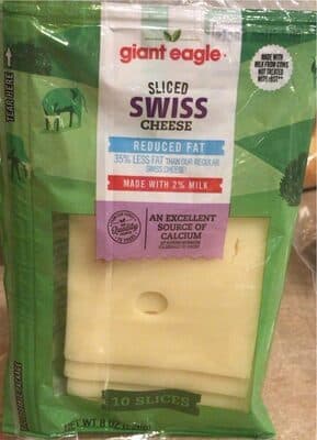 Sliced Swiss Cheese