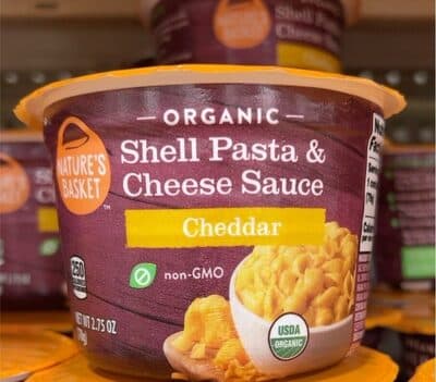 Organic Cheddar Shell Pasta & Cheese Sauce